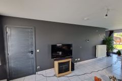 Schilderen living - keuken Zandvoorde